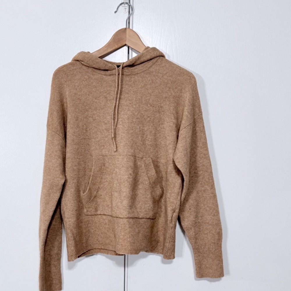 J. Crew Sz S Super soft wool-blend hoodie